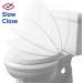 Clorox Antimicrobial Elongated Toilet Seat | Stay Fresh Scent | Easy-Off Hinges | Wiggle-Free Design | Fresh Bathroom Scent - Buy Online on GoSupps.com
