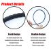 Lapohi 7mm Thin Headbands for Women Girls - 14 PCS Colorful Plastic Headbands with Teeth - Non-Slip Comb Hair Accessories - Multicolor - Buy Online on GoSupps.com