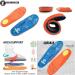 ROCKROOSTER Anti-Fatigue Arch Support Insoles - Blue, 10-10.5 M US - Buy Online on GoSupps.com