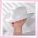 Glitter Western Cowboy Cowgirl Hat | Wide Brim Bling Sun Hat for Women Men | Beach Party Costume Hat - White - Buy Online on GoSupps.com