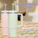 IFORYONLIFE 6 Pack Silicone Replacement Straws for Stanley 40oz 30oz 20oz 14oz Tumbler Accessories Reusable Straws with Straw Covers and Cleaning Brush for Stanley Cup - Buy Online on GoSupps.com