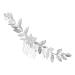 FRCOLOR Goddess Headpiece Styling Hair Clips Silver Headpiece Retro Hair Combs Hair Combs for Wedding Hairstyles Wedding Hair Comb Silver Bridal Comb Women Hair Pins Hair Accessories