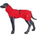 Rukka Pets HAYTON ECO Raincoat for Dogs - Classic Red | Durable & Stylish Waterproof Dog Coat - International Shipping - Buy Online on GoSupps.com