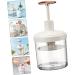 Gogogmee Plastic Foaming Maker Facial Foams Maker Bubble Maker Face Wash Foamer Foams Maker Cup Simple Foaming Cup Facial Cleaning Device Facial Cleaning Tool 17.2X8.2X17.2CM White - Buy Online on GoSupps.com