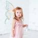 birthday wedding photoshoot fairy hair clip girl hair barrettes wing costume moving hair clips kid hair accessories butterflies wing hair barrette fabric 3d tassel crocodile skin - Buy Online on GoSupps.com