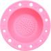 Prakti Silicone Makeup Brush Cleaner Cleaning Tool Cosmetic Pen Holder(Pink) - Buy Online on GoSupps.com