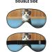 Soft Adjustable Bedroom Kitten Eye Mask | Comfortable Sleep Mask for Men & Women - International Shipping - Buy Online on GoSupps.com