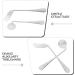 Doitool Adaptive Utensil Set Angled Spoon & Fork for Easy Self-Feeding | Stainless Steel Cutlery for Seniors & Patients (Right Hand) - Buy Online on GoSupps.com