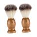 Angoily 2st shaving brush Razor and hair removal products for men goatee beard template men's suits Razor secret scrubber made of stainless steel soft fur hair brush man nylon wool