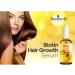 Biotin Hair Growth Serum with Castor Oil & Argan Oil | Hair Loss Prevention Treatment for Men & Women | Beaueli - Buy Online on GoSupps.com