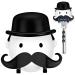 Razor holder regerly 2 pieces of fun shaver holder razor holder hook shaver shower without drilling with a beard razor razor hook hook suction hook hooks self -adhesive for wet razors