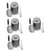 FRCOLOR 4 Sets Razor Face Trimmer Electric Mens Beard Trimmer Men Body Shaver Male Accessory Trimmer for Men Body Shavers for Men Man Beard Trimmer Aluminum Alloy Clippers Travel USB