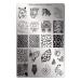 Moyra Stampingplatte 04 Animalistic