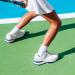 FitVille Wide Pickleball Shoes for Men - All Court Tennis Shoes with Arch Support - 10.5 Wide White - Buy Online on GoSupps.com