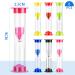 6-Piece Colored Sand Hourglass Timers - 30s to 10min | Kids School & Home Decor - Buy Online on GoSupps.com