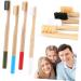 Buy FRCOLOR 8 Pcs Bamboo Toothbrush Set | Eco-Friendly Soft Bristle Toothbrush for Adults | Sustainable Wooden Tooth Brushes for Travel Order Internationally - Buy Online on GoSupps.com