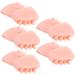 Leapiture 5 Pair Silicone Toe Separators - Foot Thumb Eversion Corrector for Overlapping Toes - Skin Color Sport Accessories - Buy Online on GoSupps.com