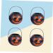 DECHOUS 4pcs Pumpkin Led Lights Portable Pumpkin Lantern Pumpkin Lights Led Props Halloween - Buy Online on GoSupps.com