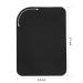 Buy Black Silicone Heat Travel Mat | Anti-Heat Pad for Hair Tools | International Shipping - Buy Online on GoSupps.com
