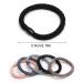 Buy Sioppkik 12-Piece Cotton Hair Ties - Braided Elastic Bands for Thick & Curly Hair | Durable Hair Jewelry (Mixed Colors) - International Shipping Available - Buy Online on GoSupps.com