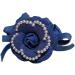 Limtula Sweet Style Hair Rope -slip Hair Barrettes for Teenagers Pearl Decor Camellia Shape Hair Pins and Elastic Hair Rope Dark blue BB clip - Buy Online on GoSupps.com