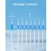 8 Pack Teeth Whitening Gel Syringes, 35% Carbamide Peroxide, Low Sensitivity Formula - Professional Whitener for Trays by Imosty - Buy Online on GoSupps.com