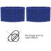 Ymiko Anti Sickness Bands - 1 Pair Nausea Wristbands for Men and Women - Motion Sickness Relief for Travel - Blue - Buy Online on GoSupps.com