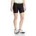 Intensity Women's 7-Inch Hook Slide Low Rise Solid Slider Shorts Medium Black Optic Yellow
