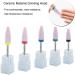 Nail Drill Bits Professional Nail Polisher Nail Manicure Tool Ceramic Cylinder Nail Manicure Tools Excellent for Grinding Polishing Peeling Drilling Carving Nair Art Tools (Perfect Polisher Set) - Buy Online on GoSupps.com