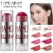 PICKX Chubby Blush Stick Multipurpose Blush Blush Stick For Cheeks Cream Blush Pink Blush Peach Stick Matte Stick Glow Stick Brighten Skin Tone (06#Matte) - Buy Online on GoSupps.com