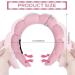 ZGTS Makeup Headband for Women and Girls Puffy Spa Headband Skincare Headband Soft Sponge Headband for Face Washing Makeup Removal Facial Mask Shower (Pink) - Buy Online on GoSupps.com