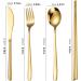 Cutlery Set Travel Cutlery Set Reusable Cutlery Set for Big Family Camping Picnic Kitchenware (Size : Rose Gold) - Buy Online on GoSupps.com