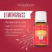 Young Living Lemongrass Essential Oil 15ml | Natural Air Freshener | Aromatherapy & Massage Blend | Citrusy Aroma for Relaxation - Buy Online on GoSupps.com