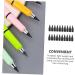 Lurrose Office Supplies 100 Pcs Replacement Pencil Tip Everlasting Pencil School Stationery Accessories No Ink Student Blackx5pcs 1.4X0.4X0.4CMx5pcs - Buy Online on GoSupps.com