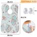 Cute Elephants Beard Bib Apron for Men | Non-Stick Waterproof Hair Catcher | Perfect Grooming Cloth & Gift Idea - Buy Online on GoSupps.com