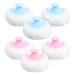 minkissy 6pi ces Houppette pour Applicateur de Poudre D licat Outil de M lange pour Gar on Fille Houppette de Beaut Portable pour Voyage et Maison