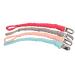 EXQUILEG 4PCS Pacifier Strap | Cotton Clips with Stainless Steel Clamps | Unisex Baby Accessory - Buy Online on GoSupps.com