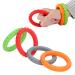 Buy Silicone Teething Ring for Babies - Safe Soft & Durable | International Shipping Available - Buy Online on GoSupps.com