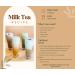 Tealise Instant Bubble Tea Peach Gift Box with Black Tapioca Straw kit Bubble Tea kit 6-servings - Buy Online on GoSupps.com