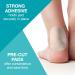 Steins Moleskin Pre-Cut Oval Foot Pads - Heel & Toe Blister Protectors - 100 Count - Buy Online on GoSupps.com