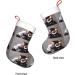 Ffexs Autumn Maple Leaf Velvet Christmas Socks - One Size Fun Monkey Music Design for New Year & Holiday Cheer - Buy Online on GoSupps.com
