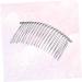 FRCOLOR Comb hair comb clips veil hair comb clips insert comb inserted comb wire side comb wire hair combs for fine hair Wire Bridal Wedding Veil Combs lady parts bride bun Korean Hair - Buy Online on GoSupps.com