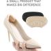 Vivofoot Heel Cushions - 6-Pack Thick Inserts for Large Shoes Self-Adhesive Heel Pillows Blister Protection & Comfort (Black) - Buy Online on GoSupps.com