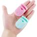 Vtrem 2PCS Travel Eyelash Curler Set with 12 Soft Silicone Pads - Perfect for On-the-Go Green & Pink - Buy Online on GoSupps.com