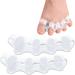 Toe Separator Silicone - Hallux Valgus Toe Spreader for Pain Relief | 2 Pairs for Overlapping Toes Hammer Toes & Calluses - Buy Online on GoSupps.com