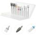 FRCOLOR Drill grinding head nail grinding bits pedicure drill bits nail drill tips extension nail driller manicure nail diamond bits Tungsten steel alloy to rotate Acrylic drill to 9.3x6cm - Buy Online on GoSupps.com