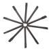 Outanaya 10 Pcs Eye Shadow Brush Sponge Makeup Brush Makeup Tool Eyeshadow Brush Cosmetic Brush