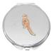 Pheasant Enamel Compact Mirror Handbag Gift With Free Engraving 269