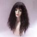 LXUE 22" Wavy Hair Topper with Bangs Add Volume Hair Extension Hair Pieces for Women with Thinning Hair Dark Brown - Buy Online on GoSupps.com