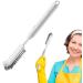Scrub Brush with Long Handle - Utility Brush with Long Handle for Cleaning | Utility Scrub Brush | Large Scrub Brush | Retractable Kitchen Brush | Cleaning Brushes for Tight Spaces Window Track Door - Buy Online on GoSupps.com